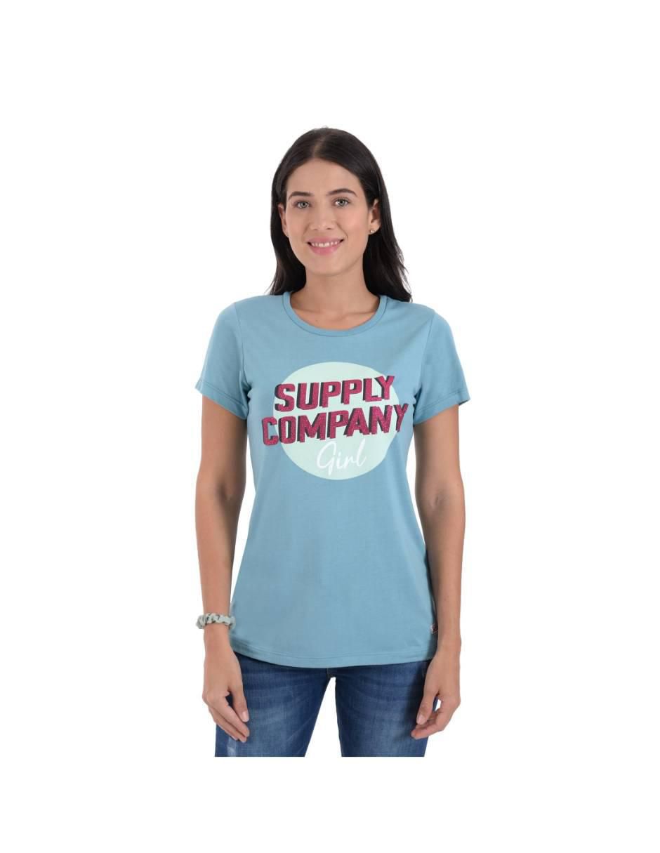 Playera Supply Oto o Invierno cuello redondo para mujer Liverpool