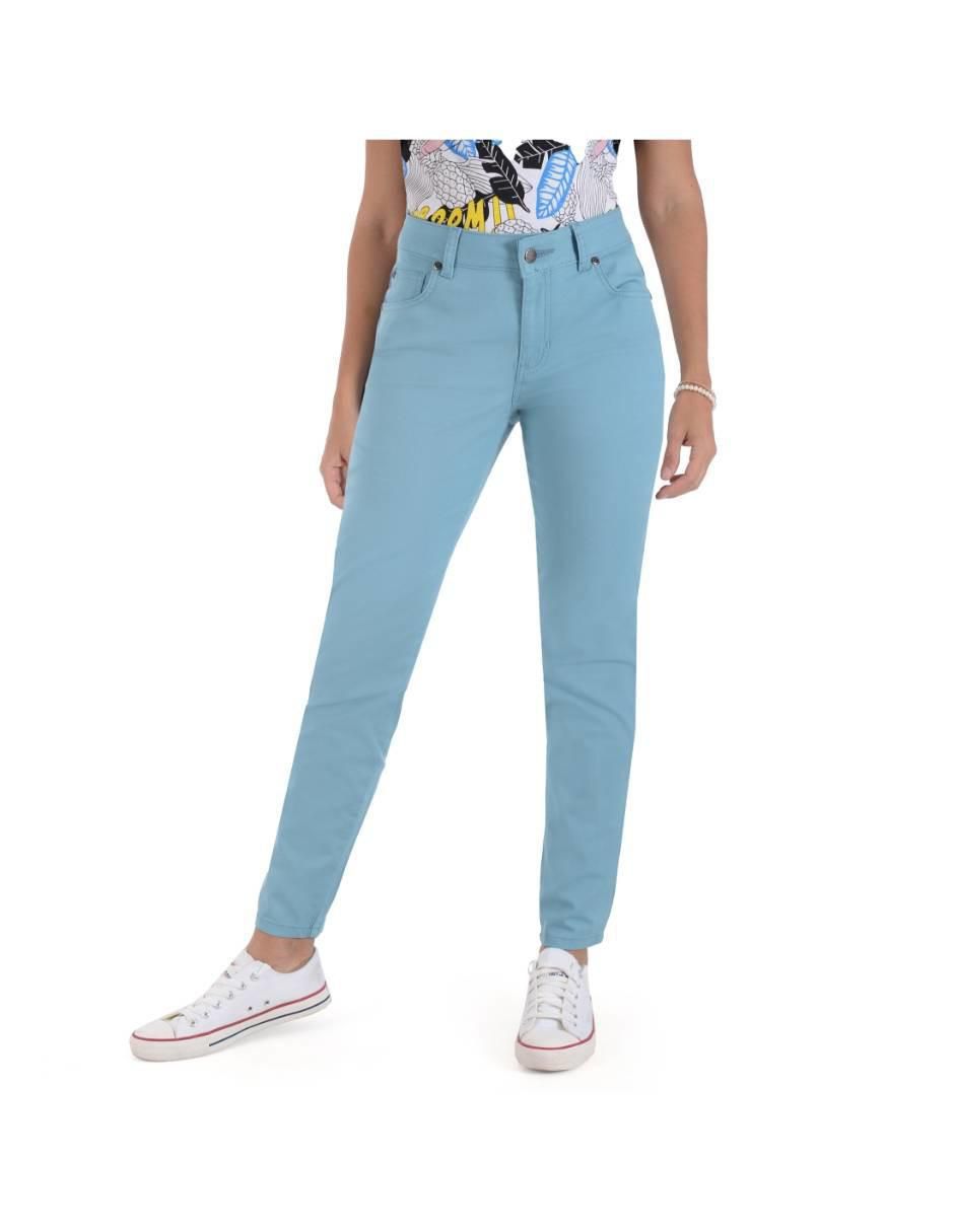Pantalón capri skinny para mujer