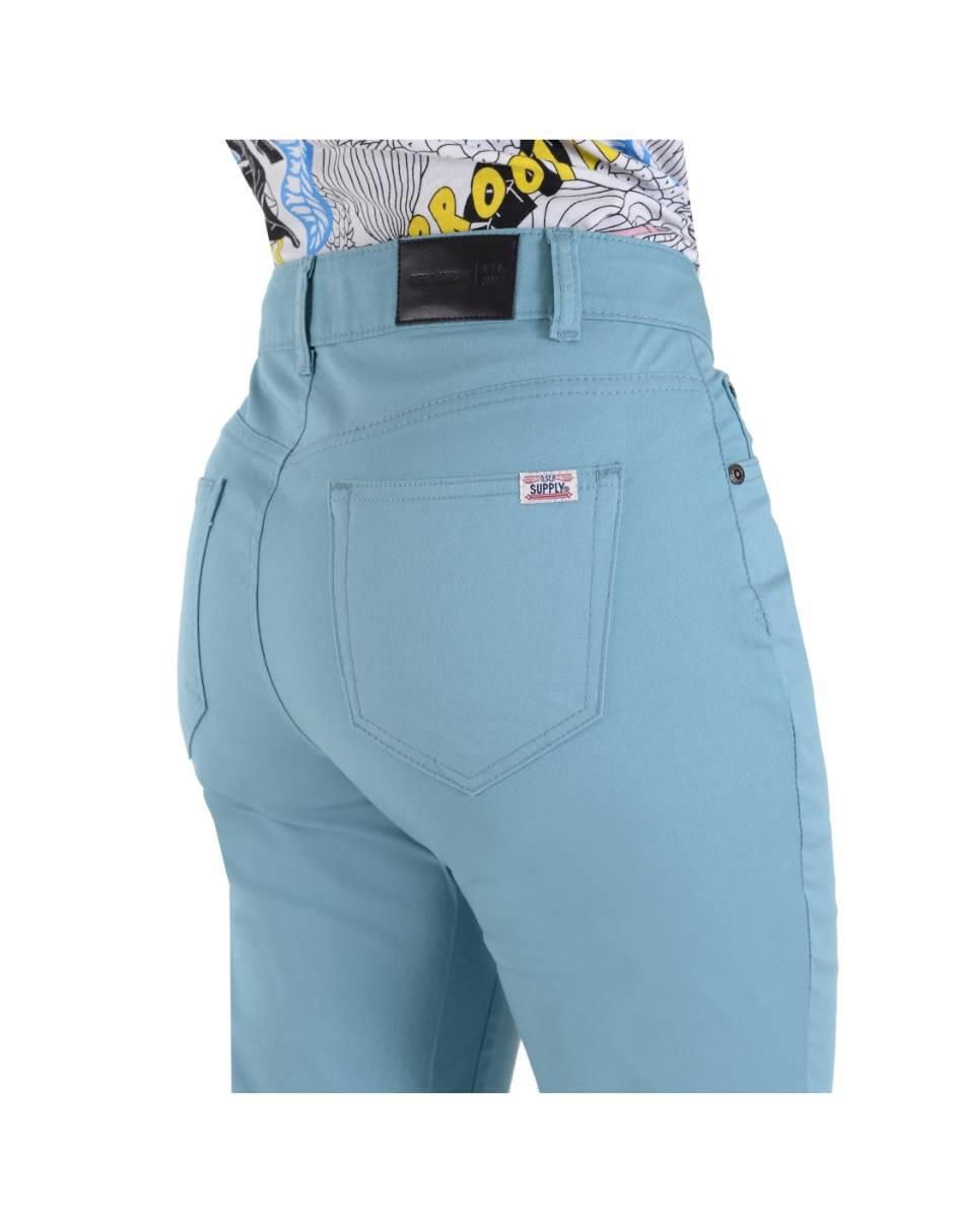 Pantalón capri skinny para mujer 4