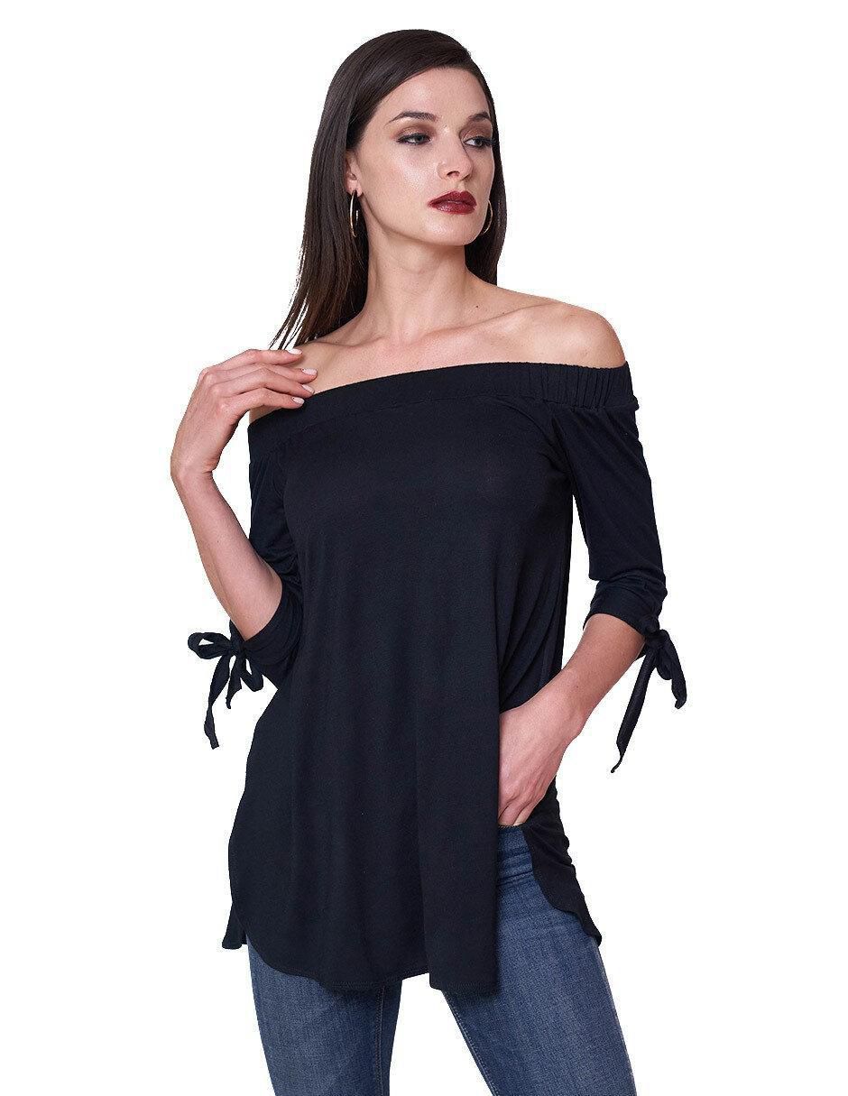 Blusa manga 3/4 para mujer