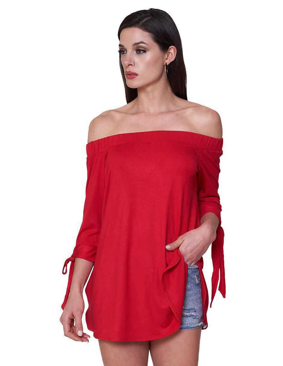 Blusa manga 3/4 para mujer Blusa manga 3/4 para mujer