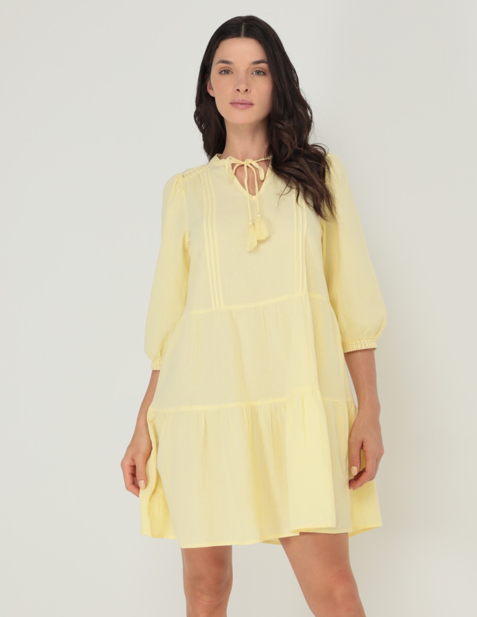 Vestido discount amarillo liverpool