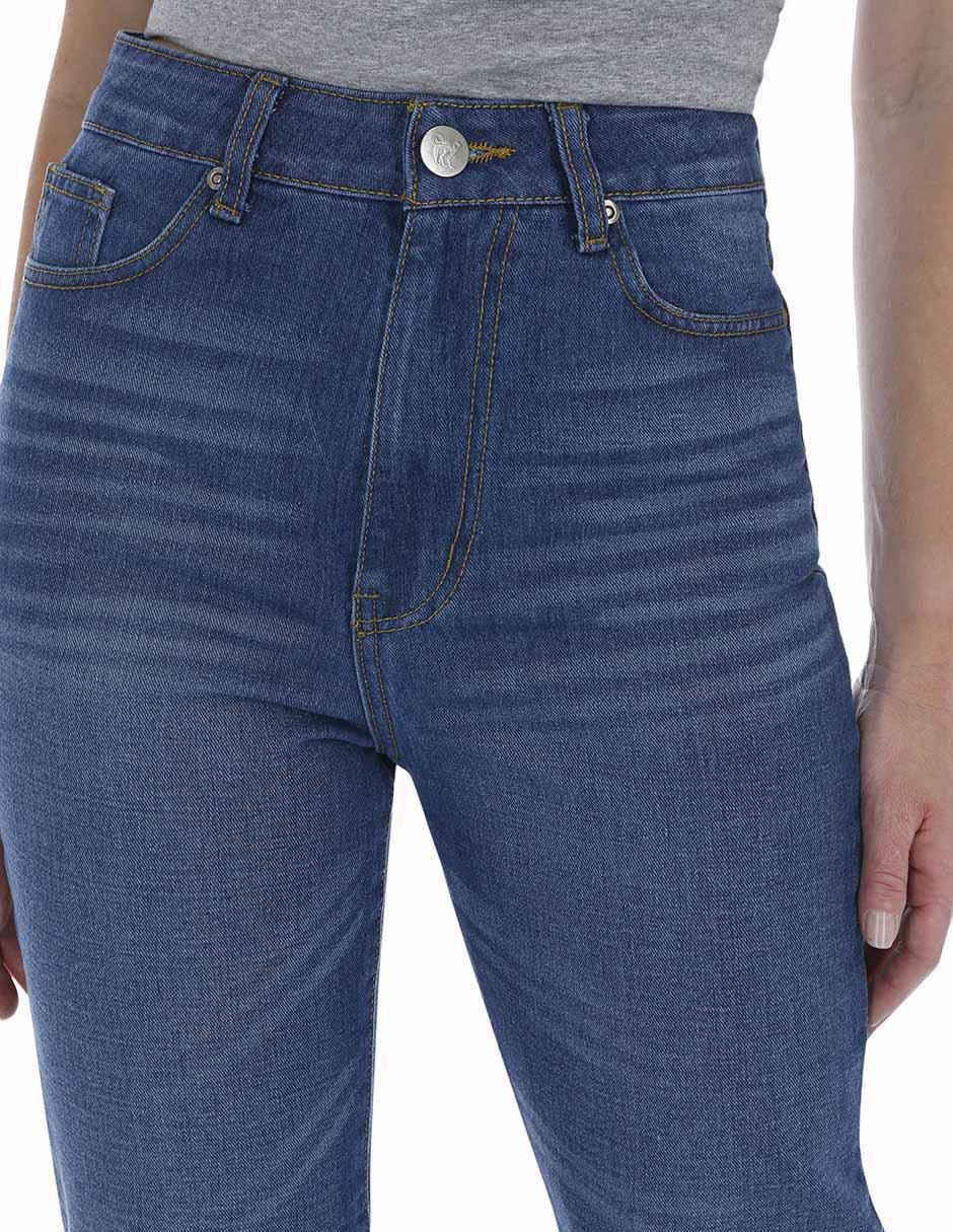 Jeans / jegging mom savage monkey savage monkey gibbon collection corte cintura para mujer
