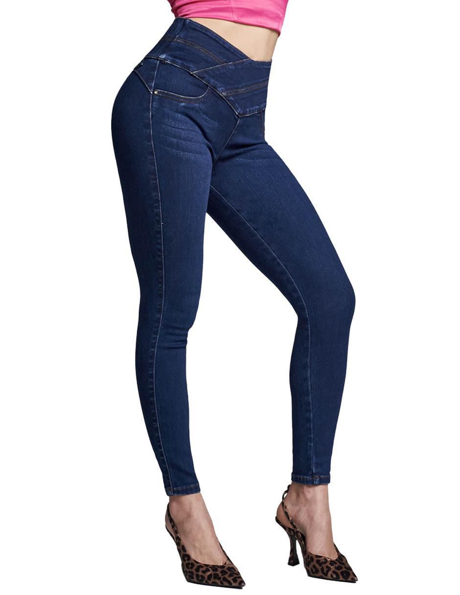 Jeans skinny Seven Jeans corte cintura alta para mujer 