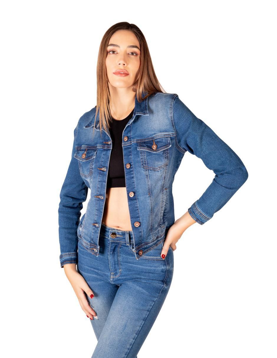 Chamarra Jeanswest de mezclilla para mujer Liverpool