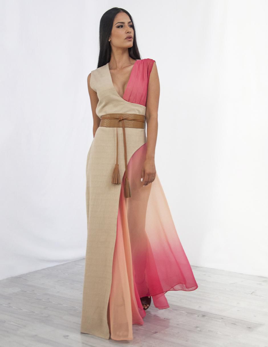 Vestido maxi casual para mujer