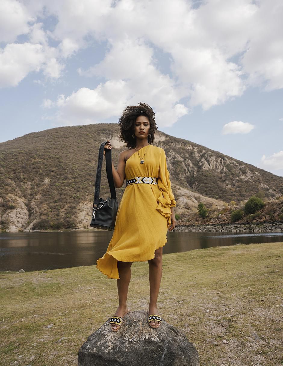 Vestido a la rodilla casual para mujer 9