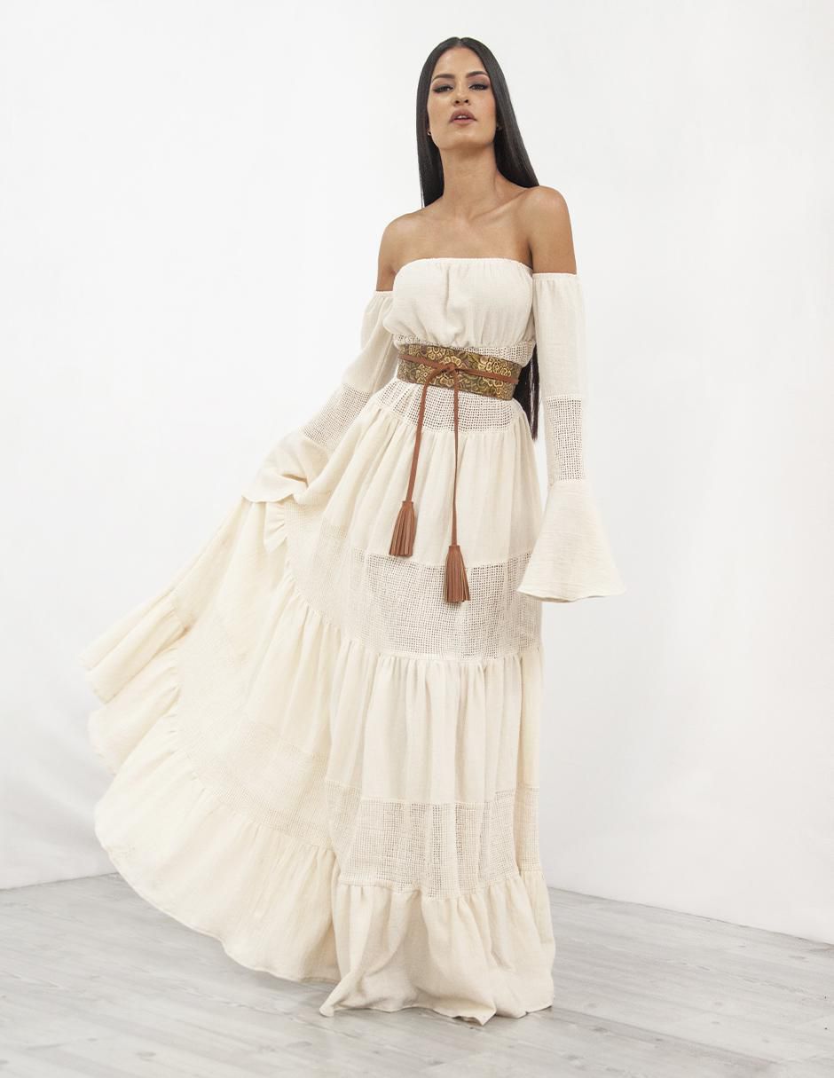 Vestido maxi angelozano para mujer