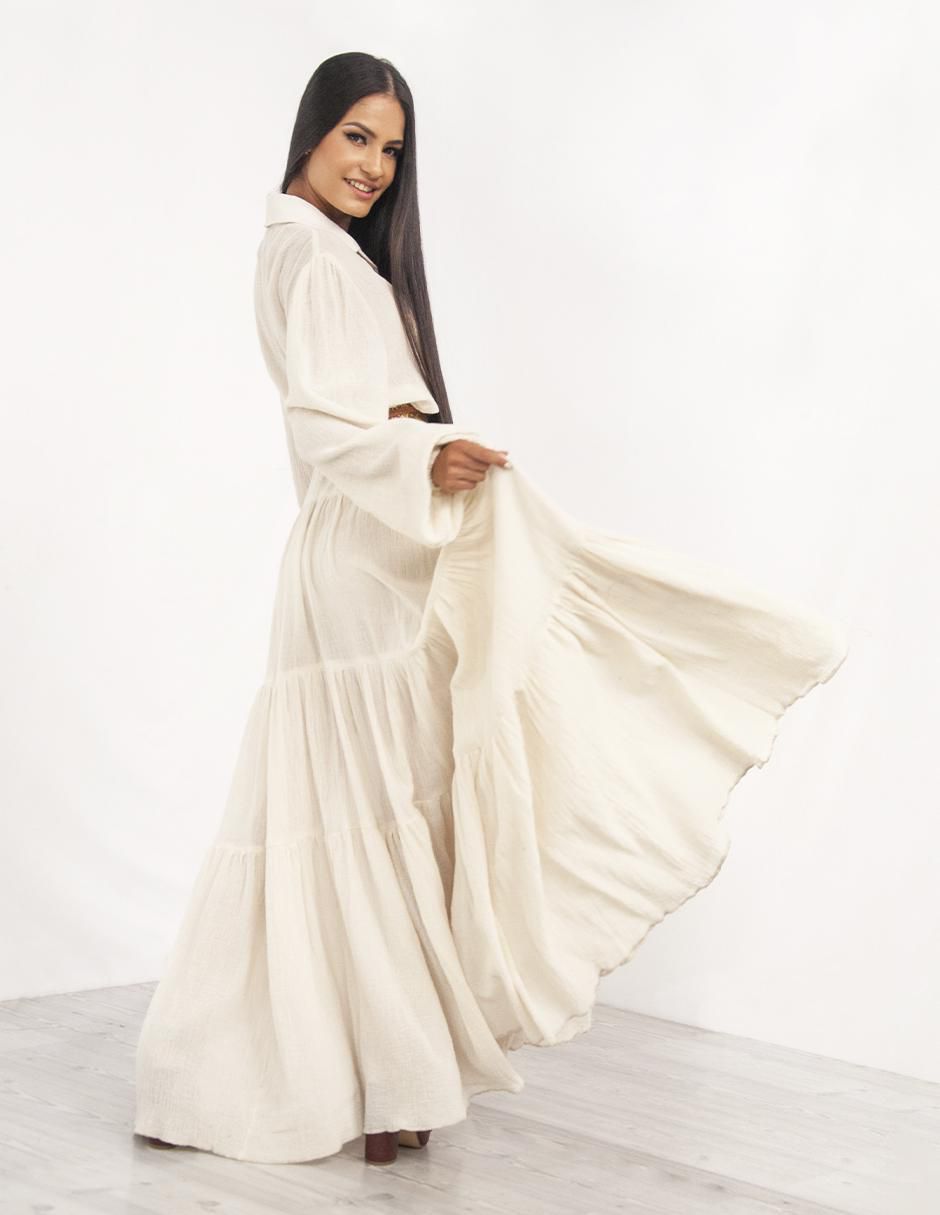 Vestido maxi casual para mujer 4