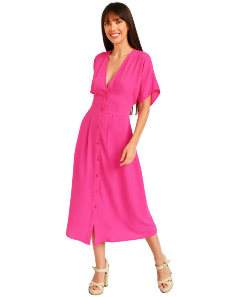 Vestido midi casual para mujer