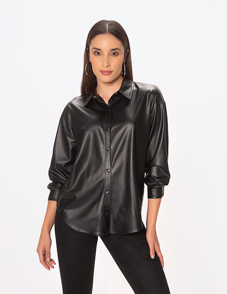 Blusa manga larga para mujer