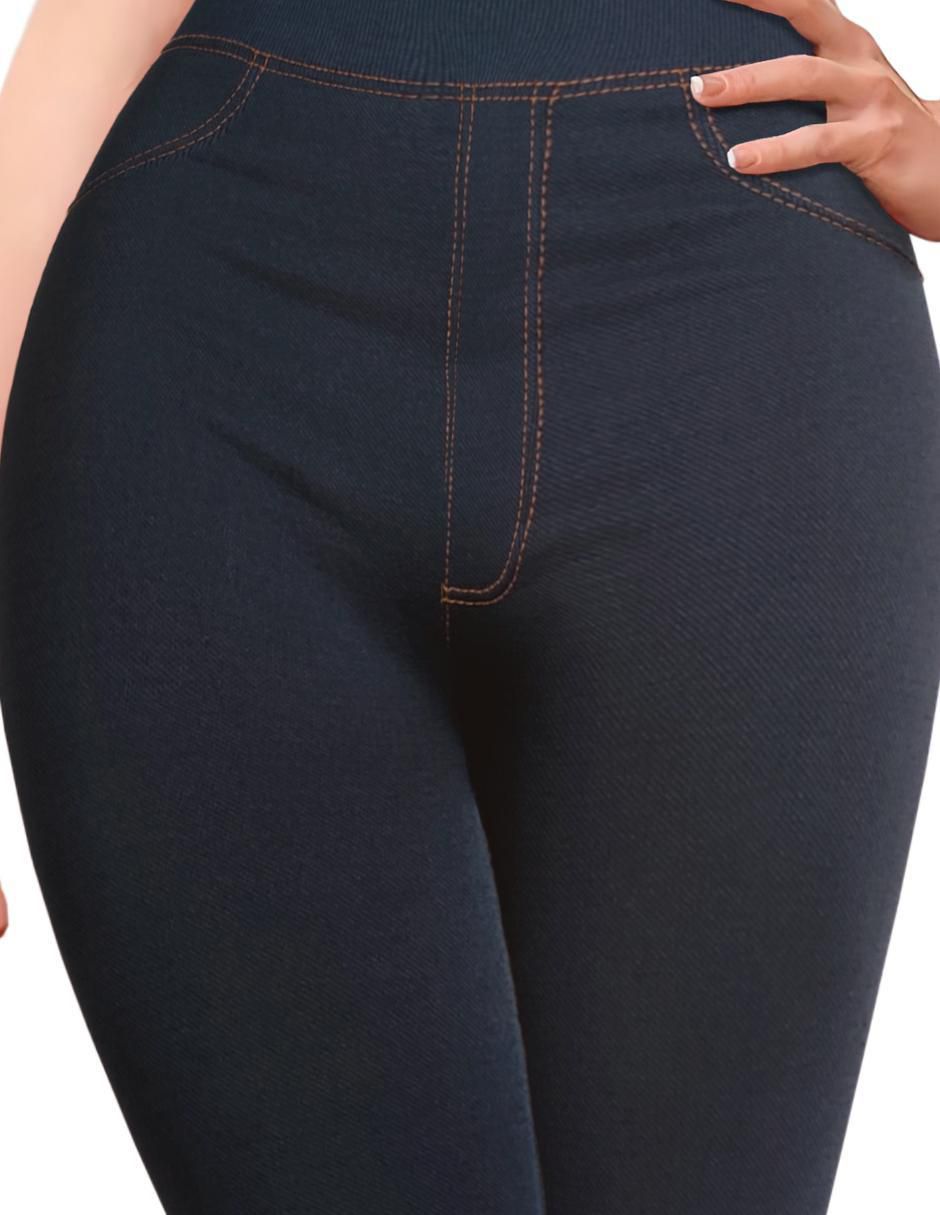Legging cintura alta con elástico para mujer 5