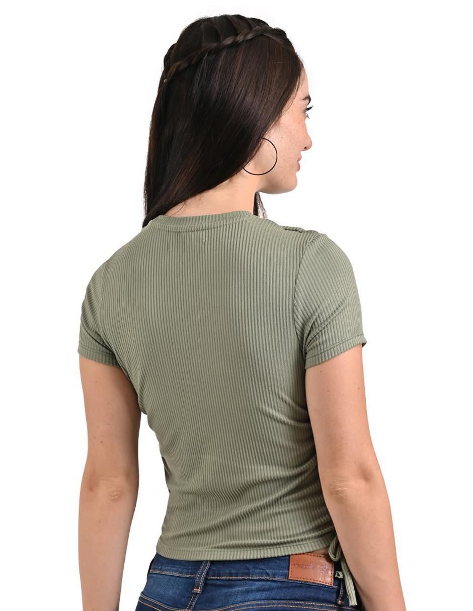 "playera" "manga" corta supply otoño - invierno "cuello" redondo "para mujer"