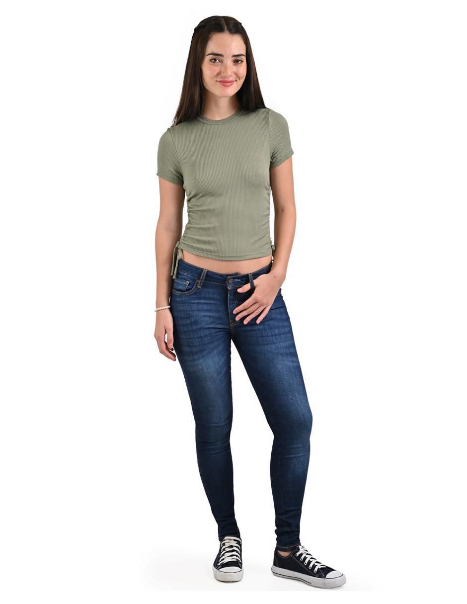 "playera" "manga" corta supply otoño - invierno "cuello" redondo "para mujer"