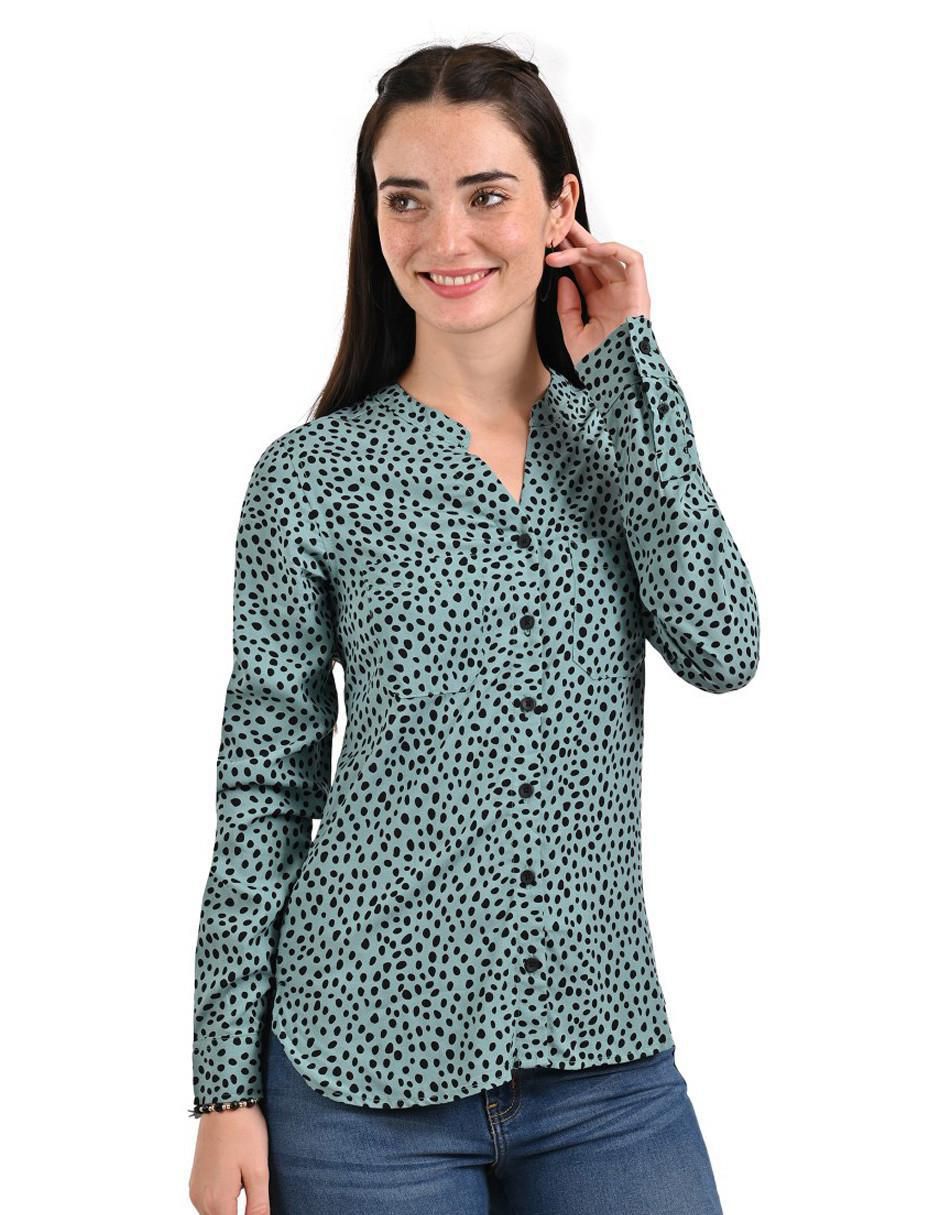 Blusa manga larga para mujer 1