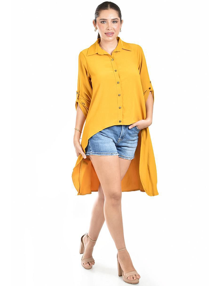 Blusa manga 3/4 para mujer