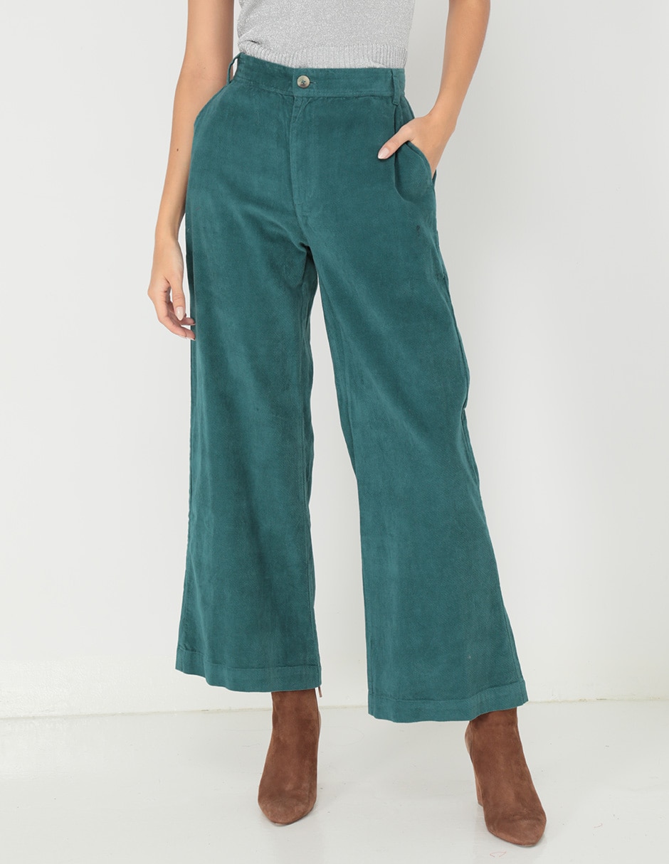 Pantalón relaxed amplio para mujer 1