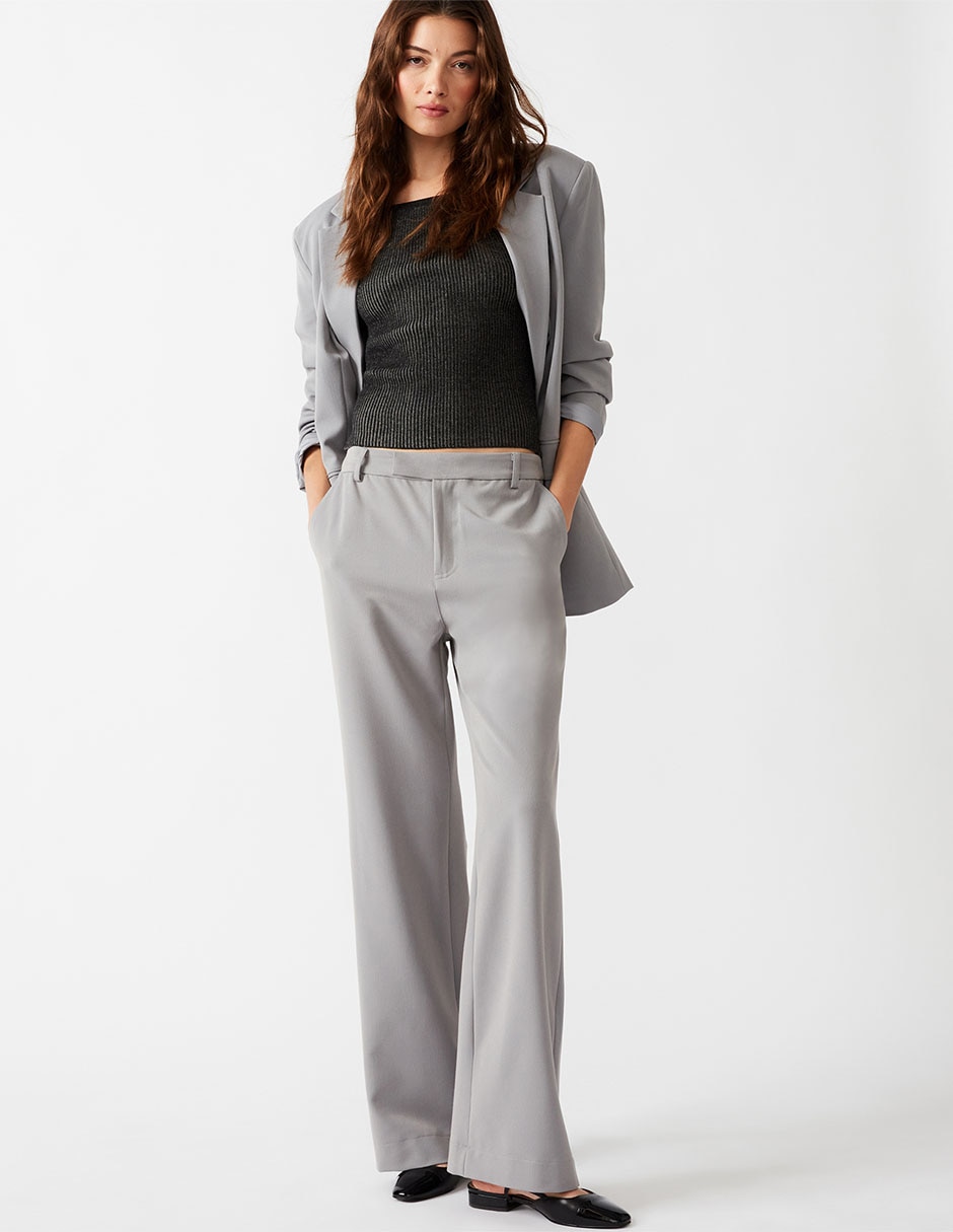 Pantalón acampanado para mujer 1