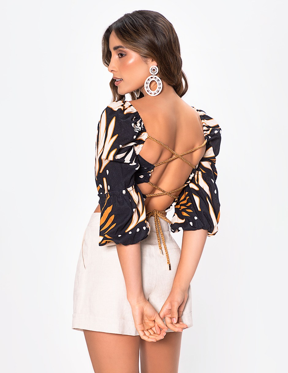 Blusa manga 3/4 para mujer 3