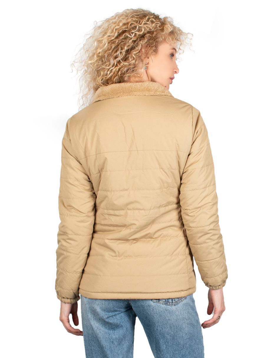 Chamarra acolchada impermeable para mujer 4