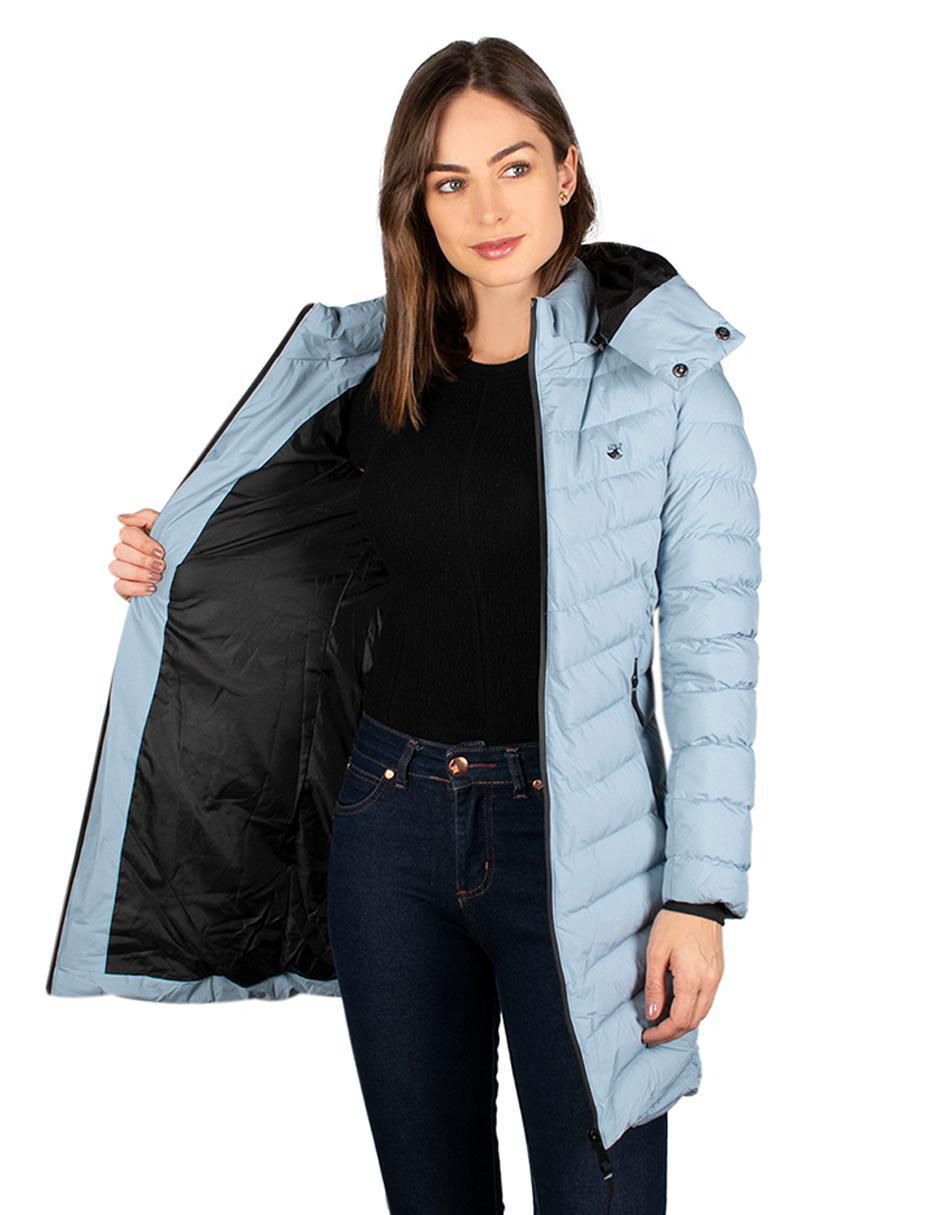 Chamarra acolchada impermeable para mujer 2