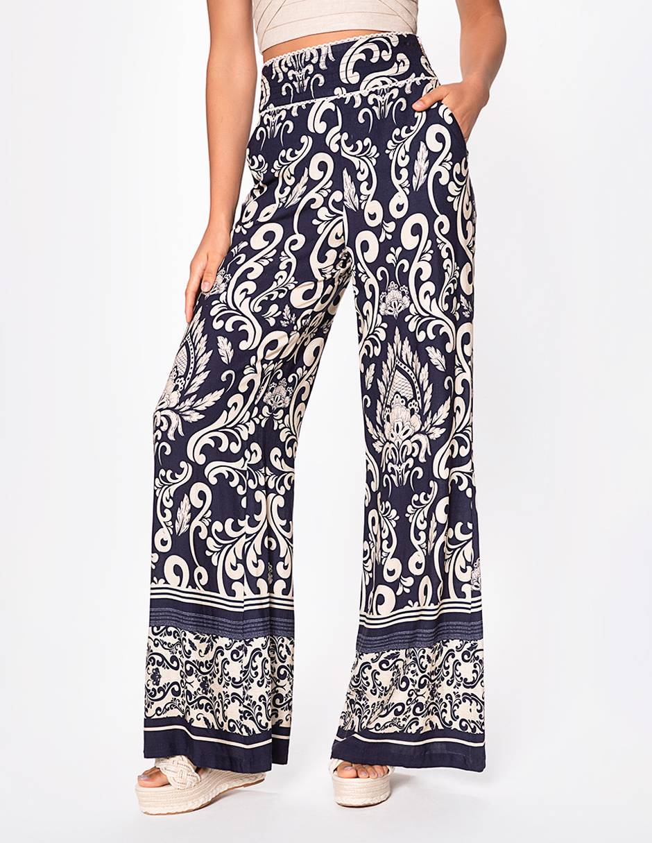 Pantalón relaxed amplio para mujer 2