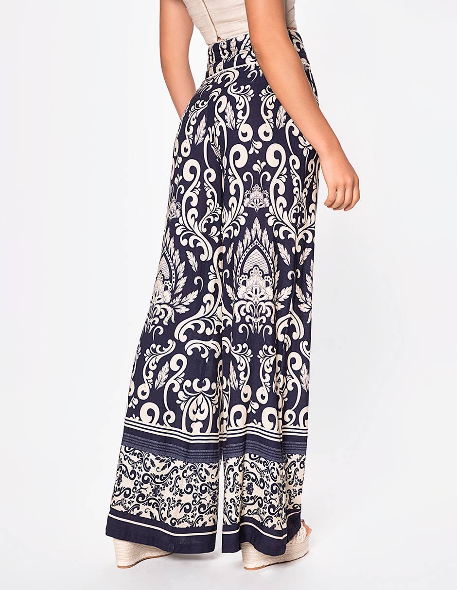 Pantalón relaxed amplio para mujer 4