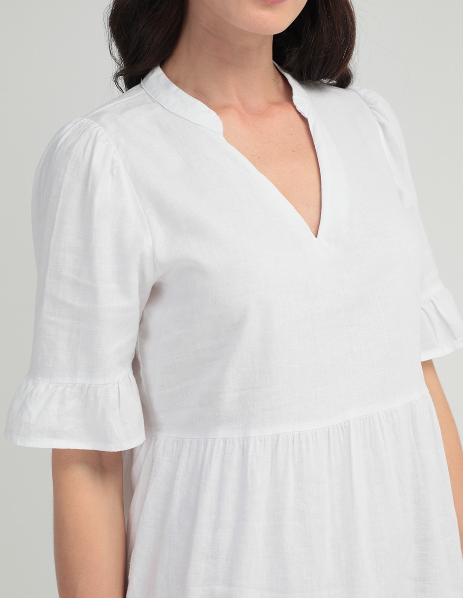 Vestido corto casual para mujer 4