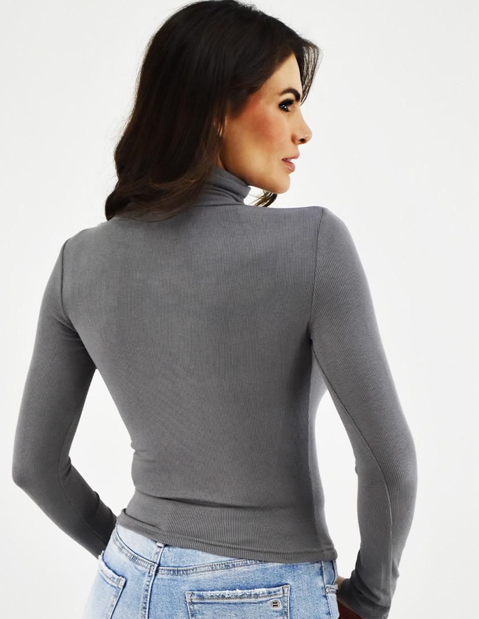 Blusa manga larga para mujer 3