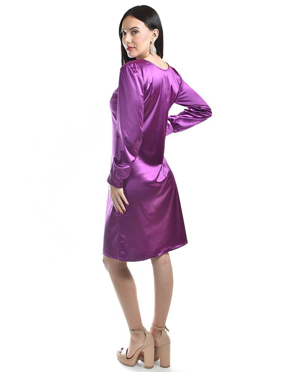Vestido arriba de la rodilla de fiesta para mujer 4