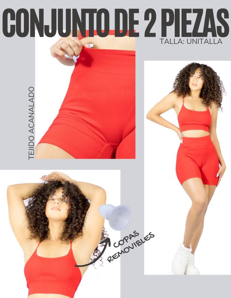 "conjunto" deportivo malabis "de" poliéster "para" mujer 2 piezas