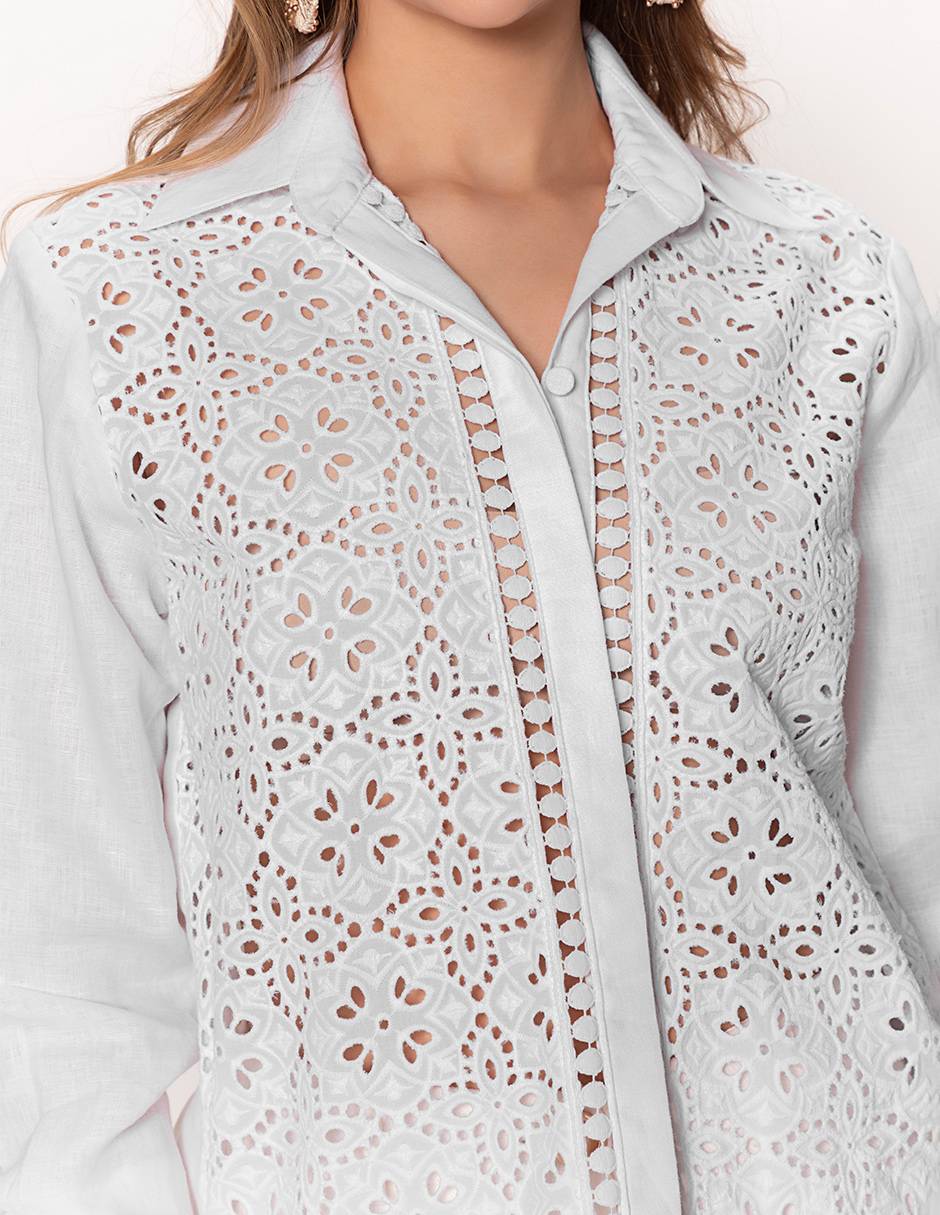 Blusa manga larga para mujer 3