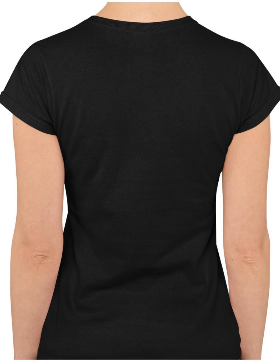 Playera manga corta cuello redondo para mujer 3