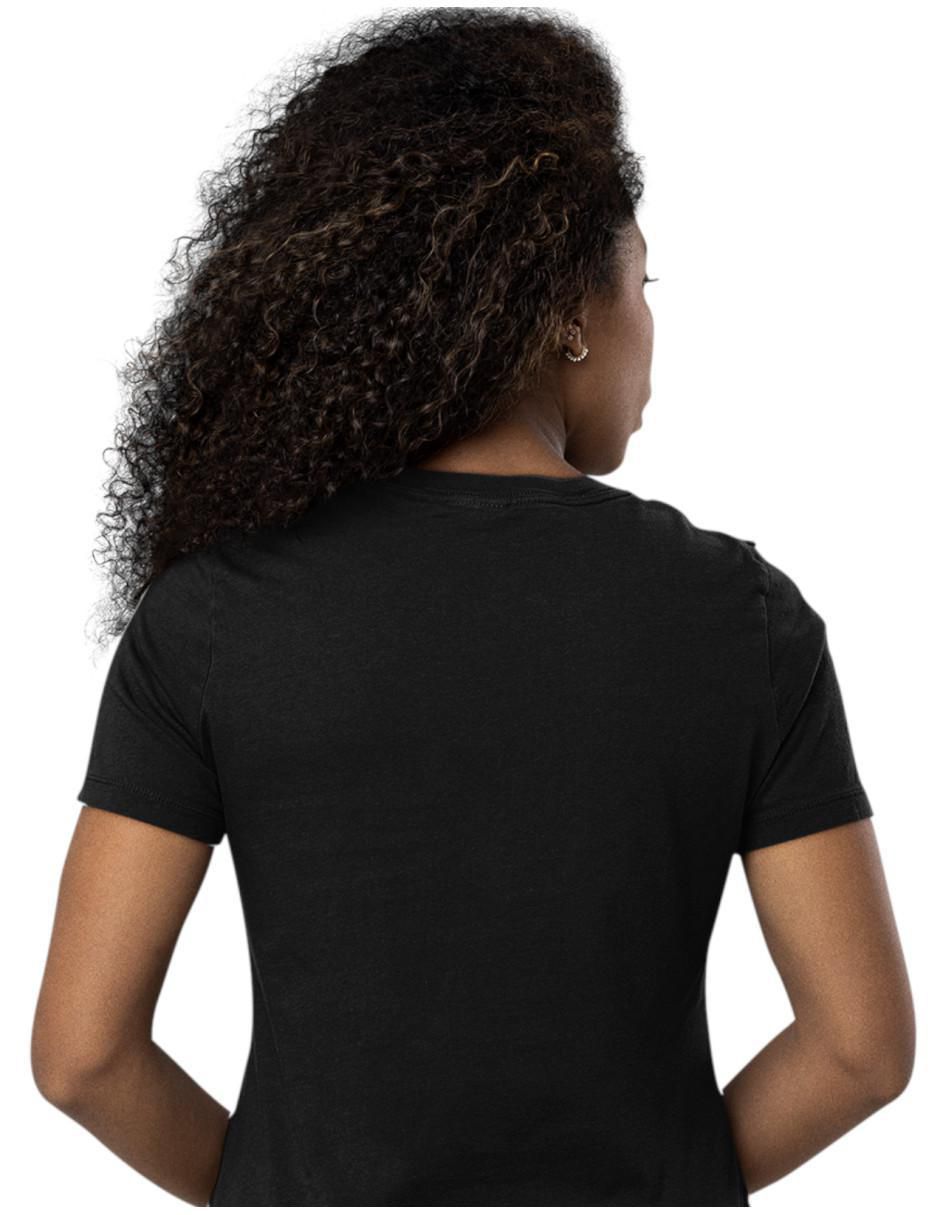 Playera manga corta Marëvnyk LGBT Pride Bandera Arcoíris cuello redondo para mujer