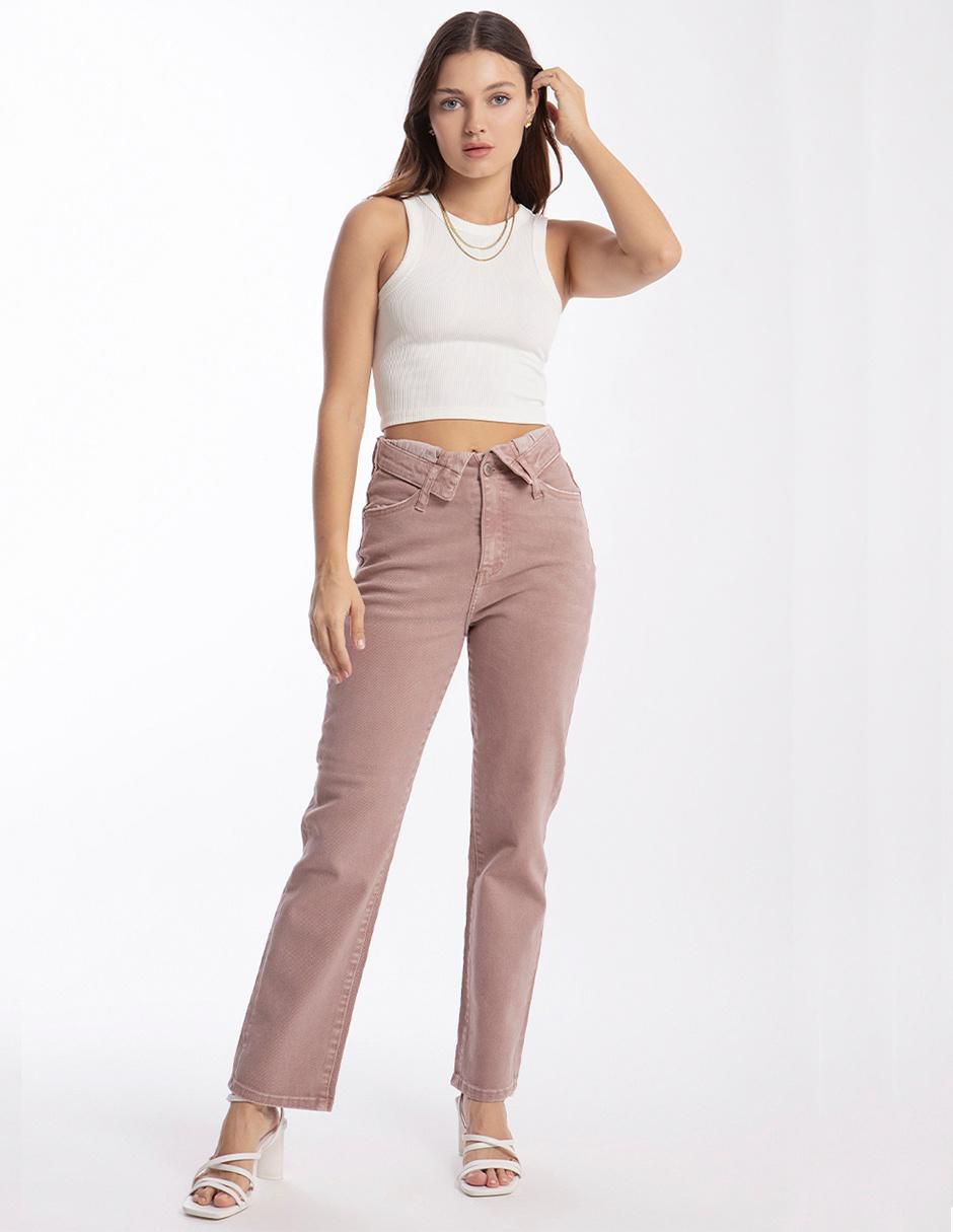 Jeans straight para mujer 2