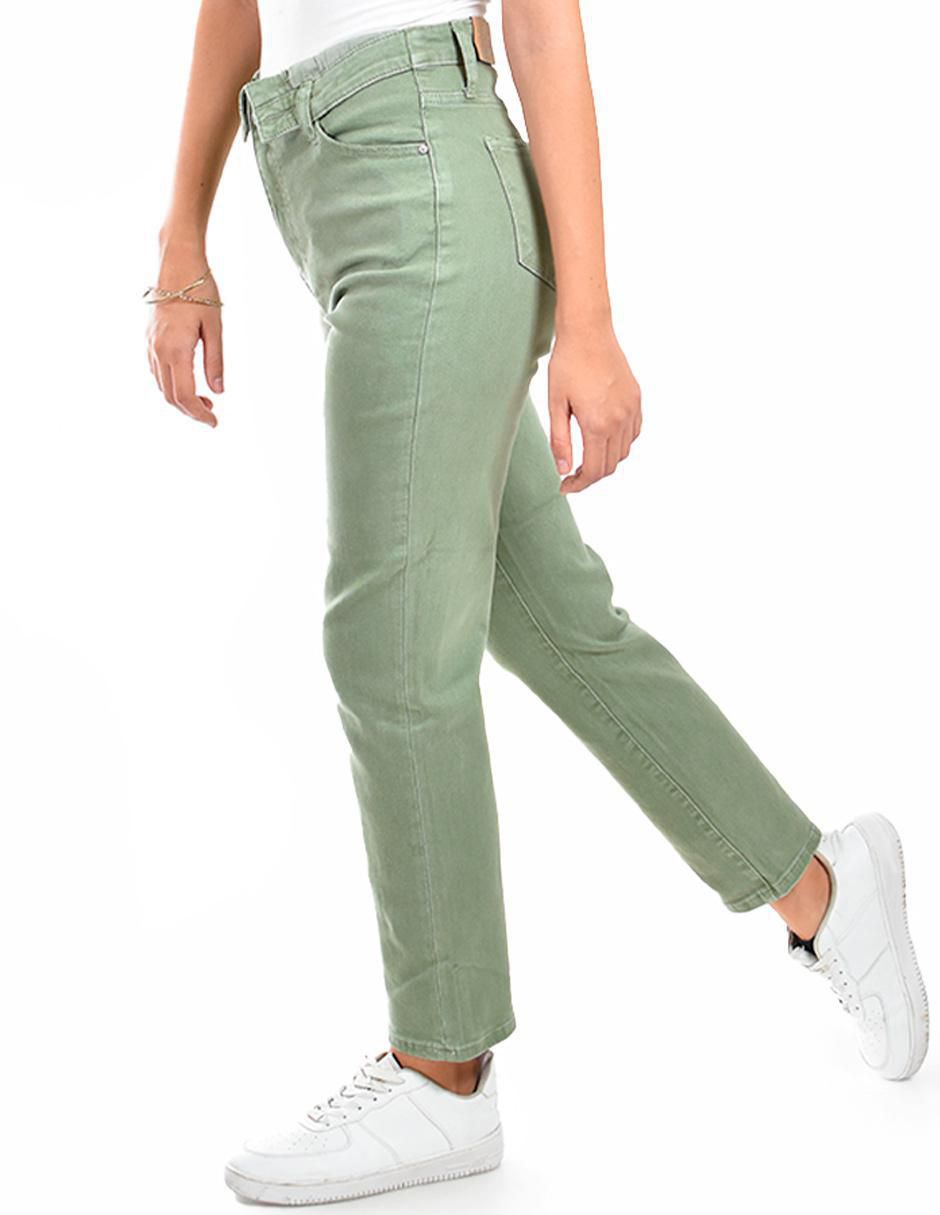 Jeans straight para mujer 2