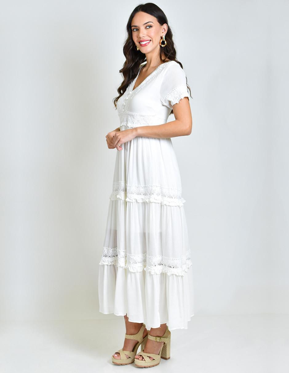 Vestido midi casual para mujer 2