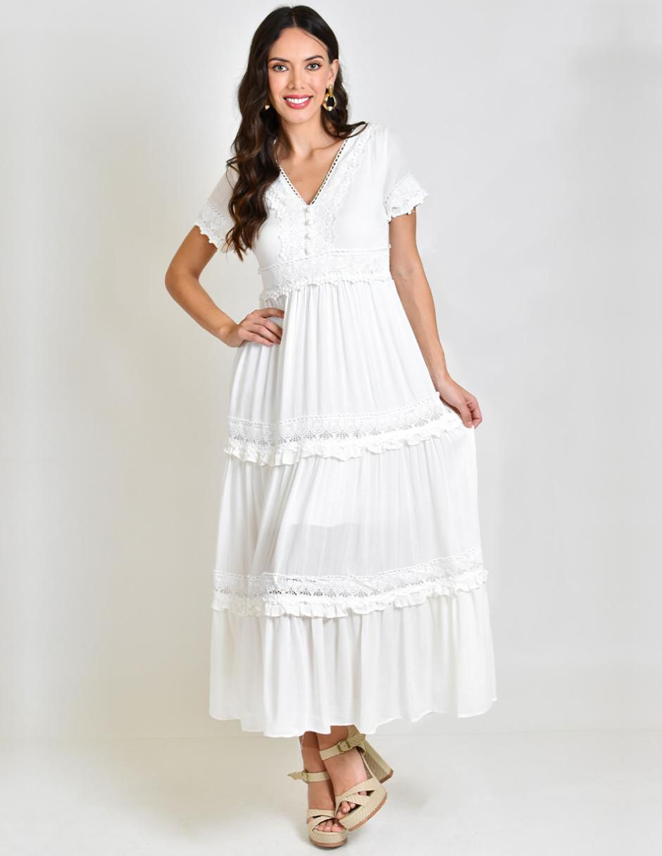 Vestido midi casual para mujer 5