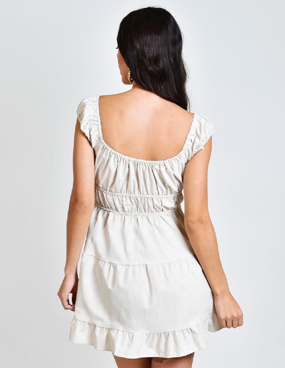 Vestido corto casual para mujer 3