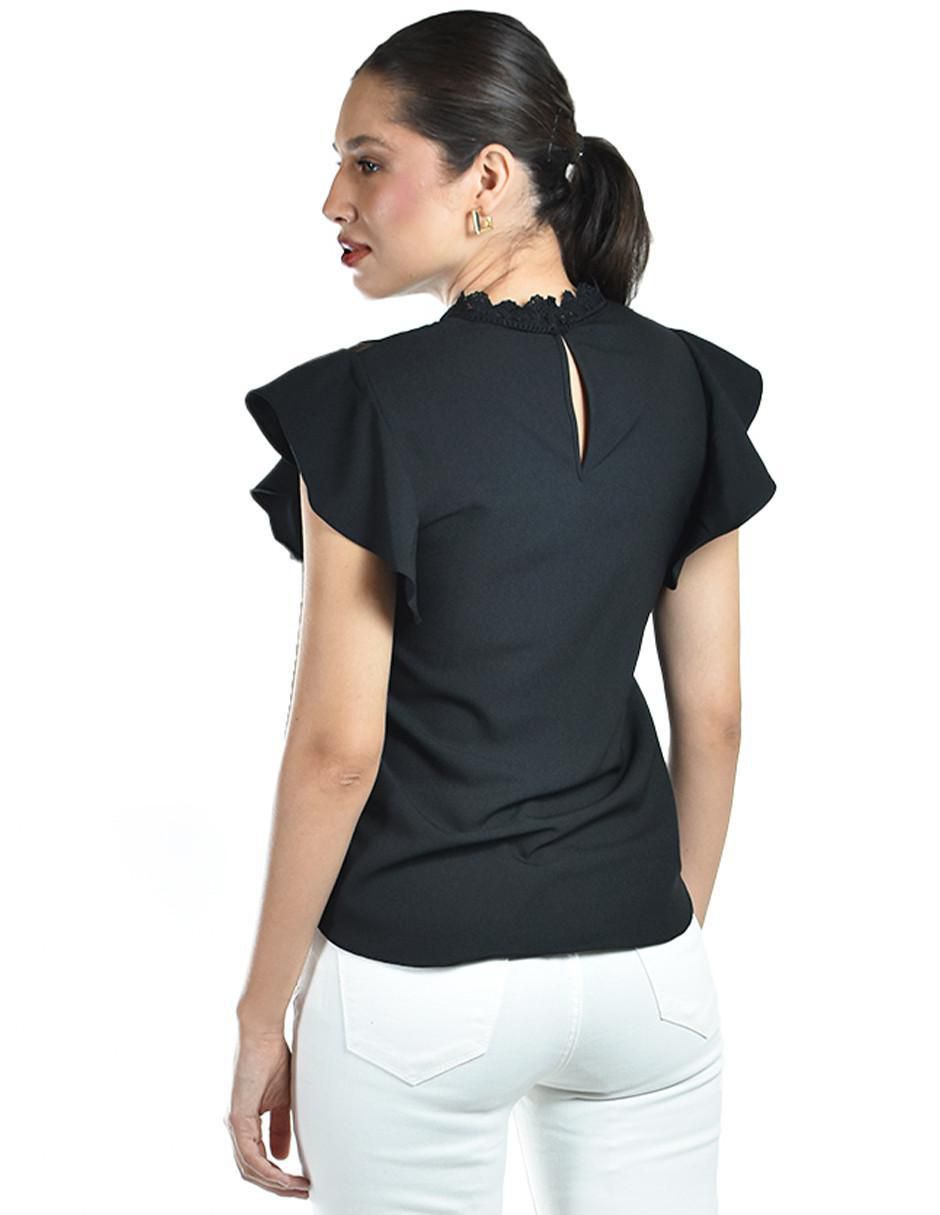 Blusa manga corta para mujer 3