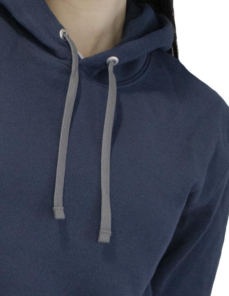Sudadera con capucha y bolsa para mujer 4