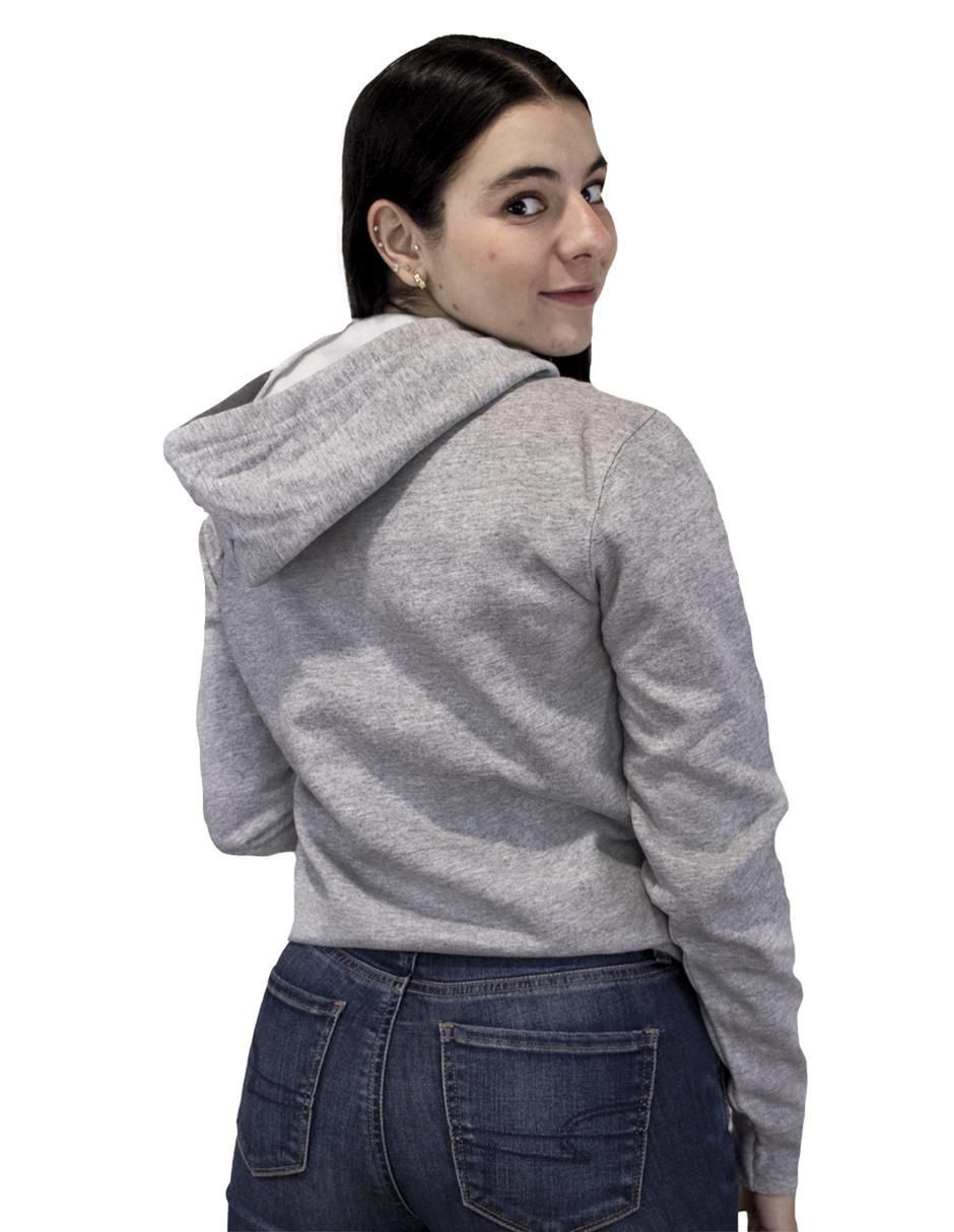 Sudadera con capucha y bolsa para mujer 2