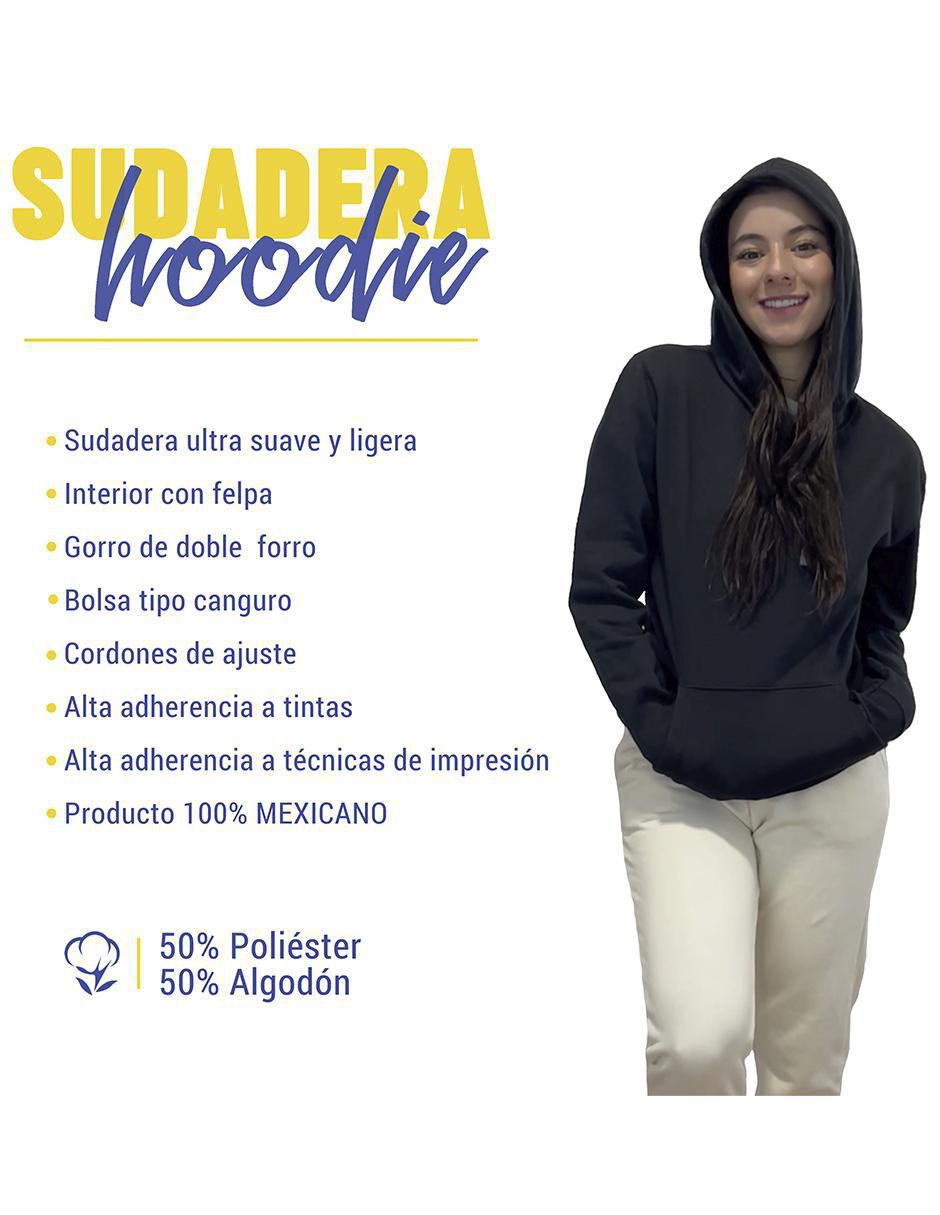 Sudadera con capucha y bolsa para mujer 6