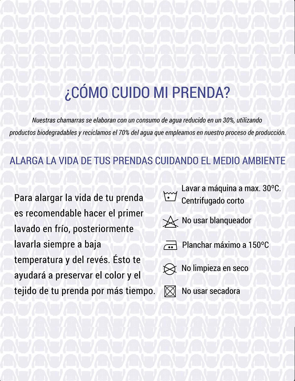 Chamarra denim de mezclilla para mujer 9