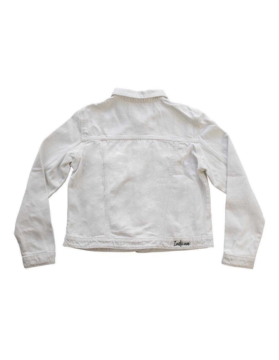 Chamarra Denim de mezclilla para mujer 7