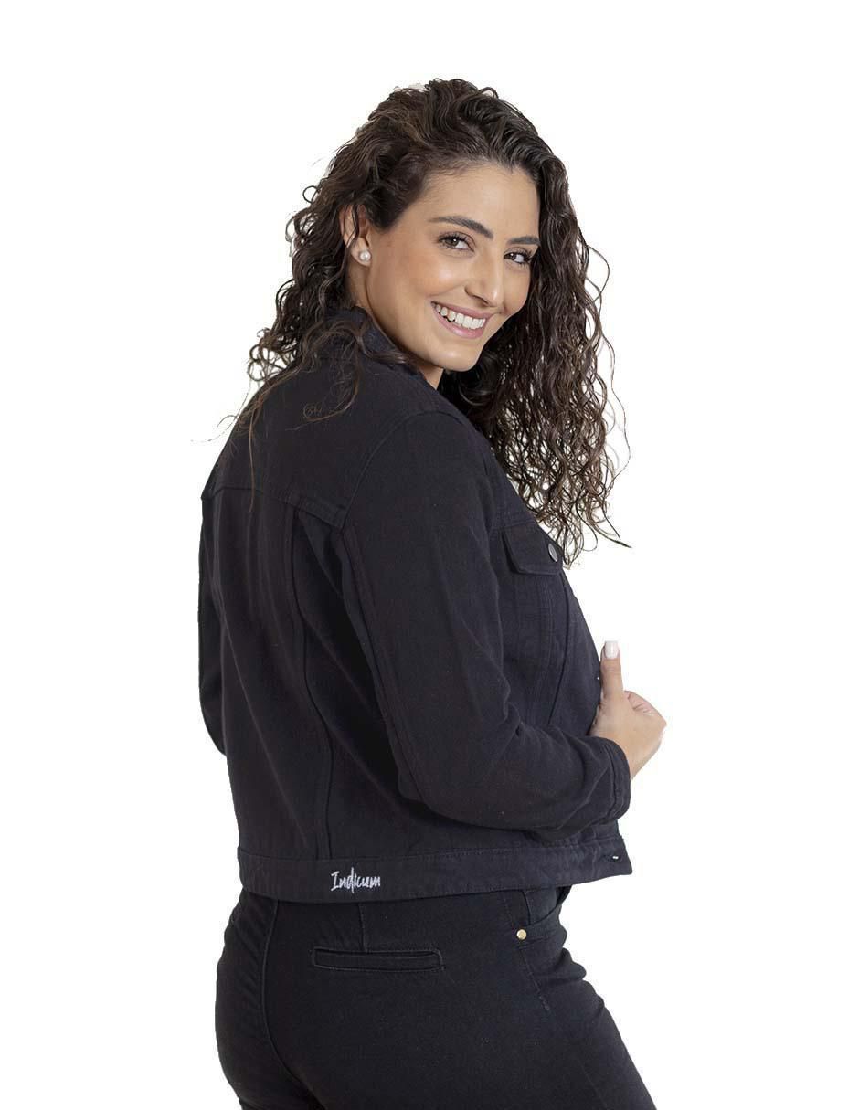Chamarra Denim de mezclilla para mujer 2