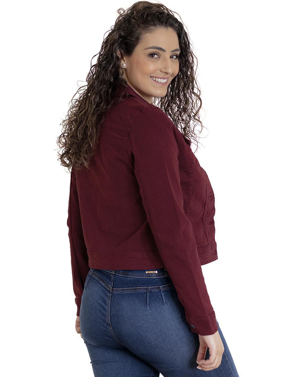 Chamarra Denim de mezclilla para mujer 2
