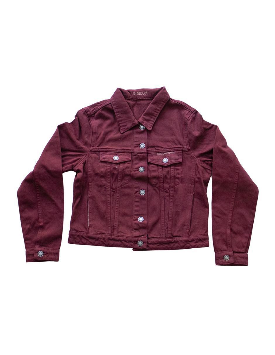 Chamarra Denim de mezclilla para mujer 4