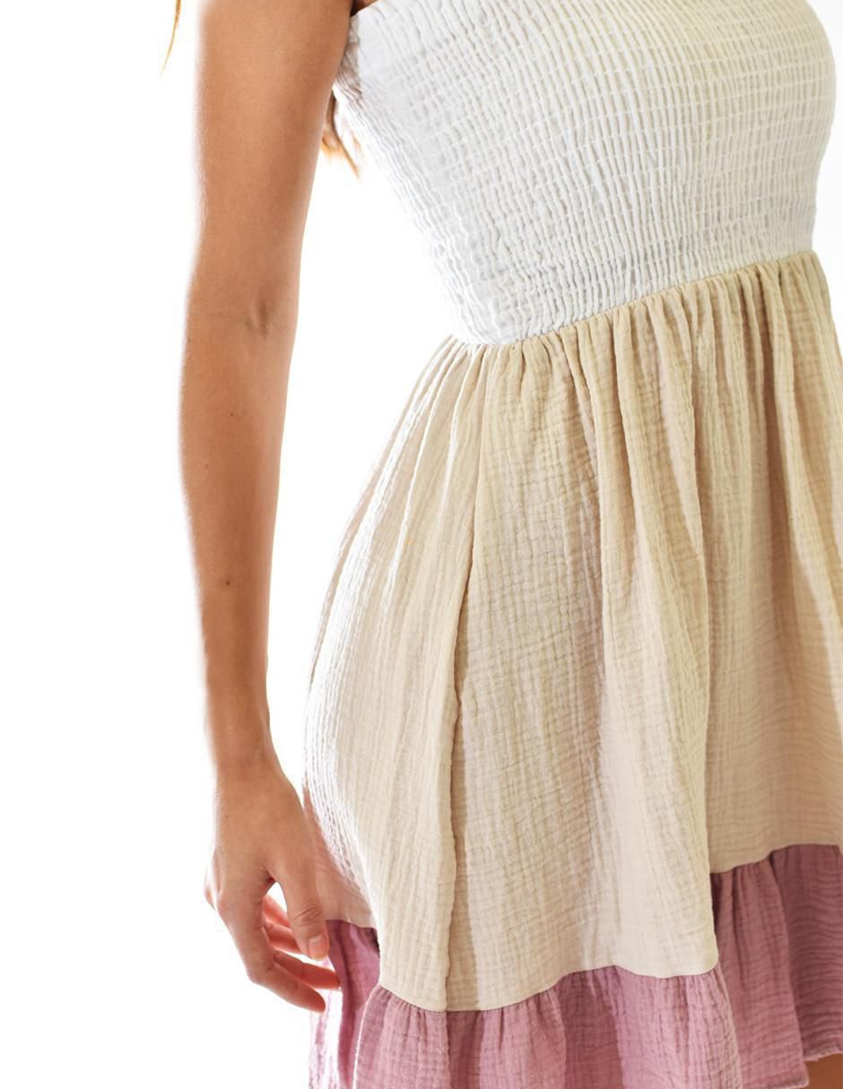 Vestido corto casual para mujer 4