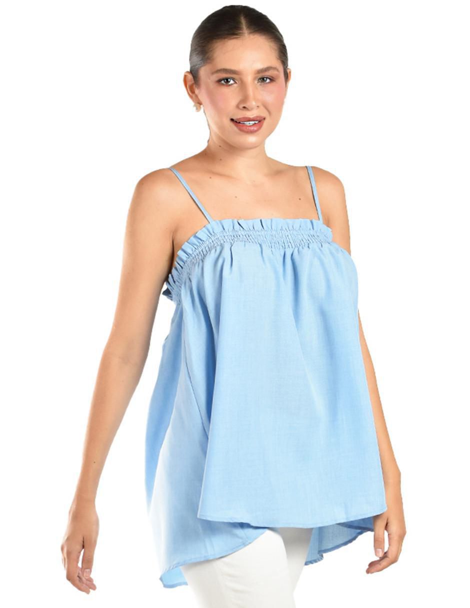 Blusa de tirantes para mujer 2